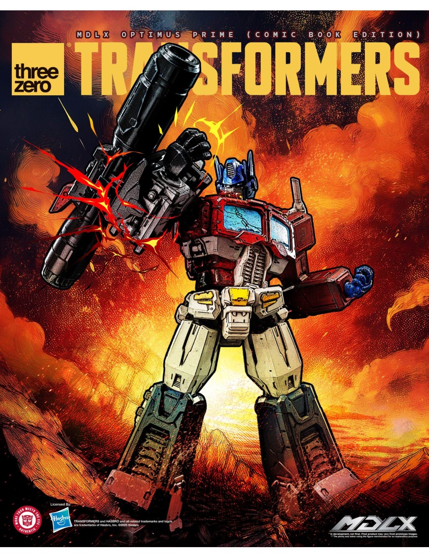 threezero-transformers-mdlx-articulated-figures-series-optimus-prime-comic-book-edition